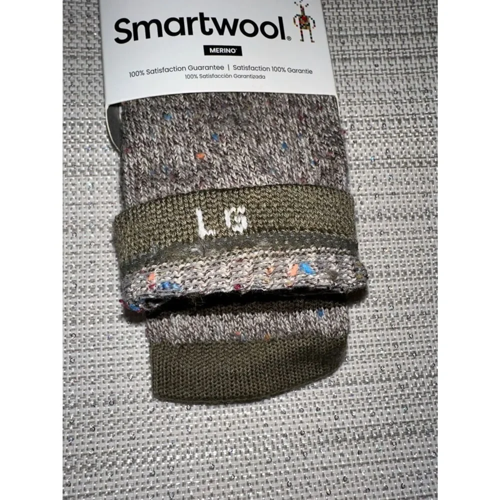 SmartWool L Unisex Everyday Cozy Larimer Crew Light Cushion Merino Blend Socks